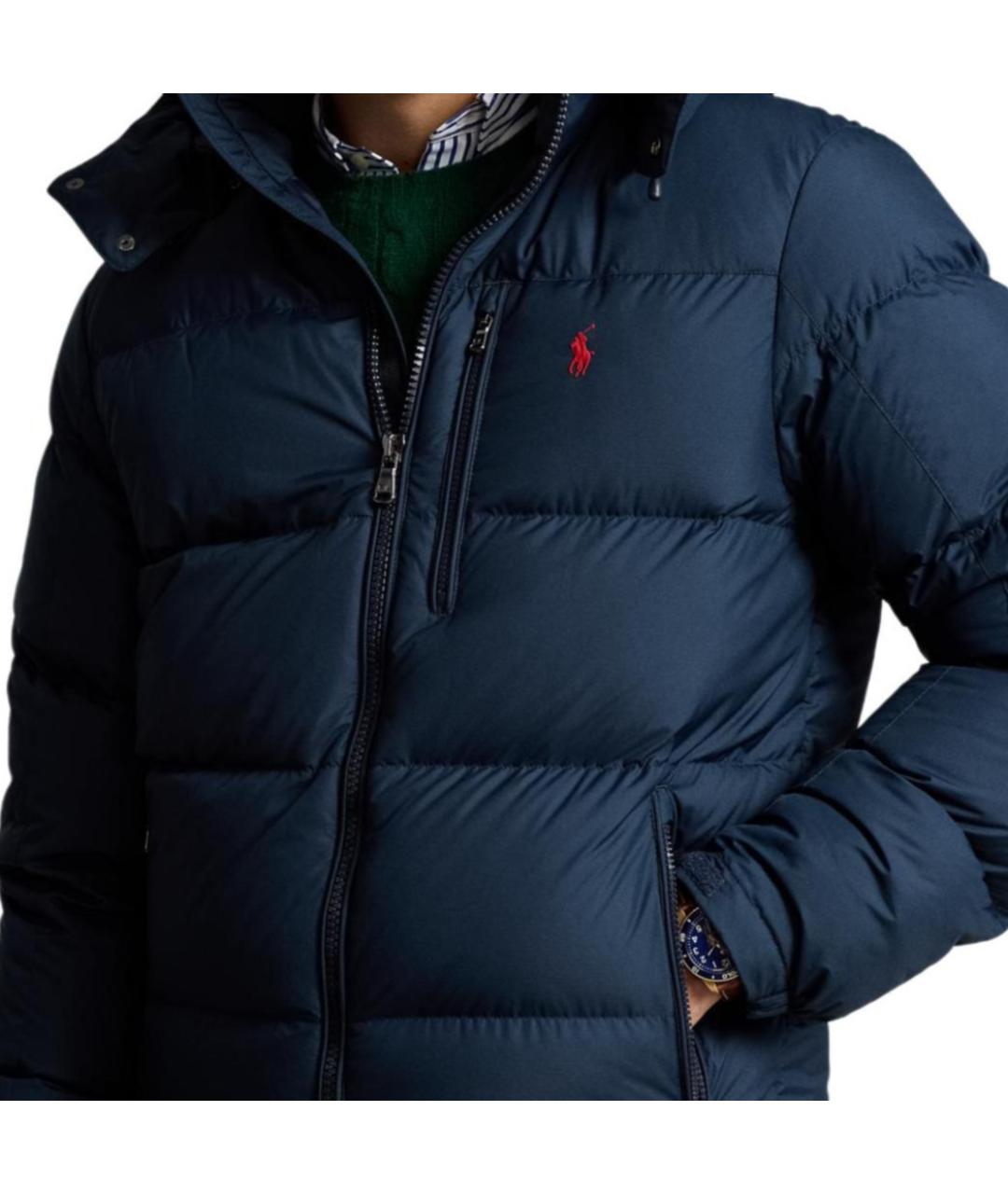 POLO RALPH LAUREN Темно-синий пуховик, фото 2