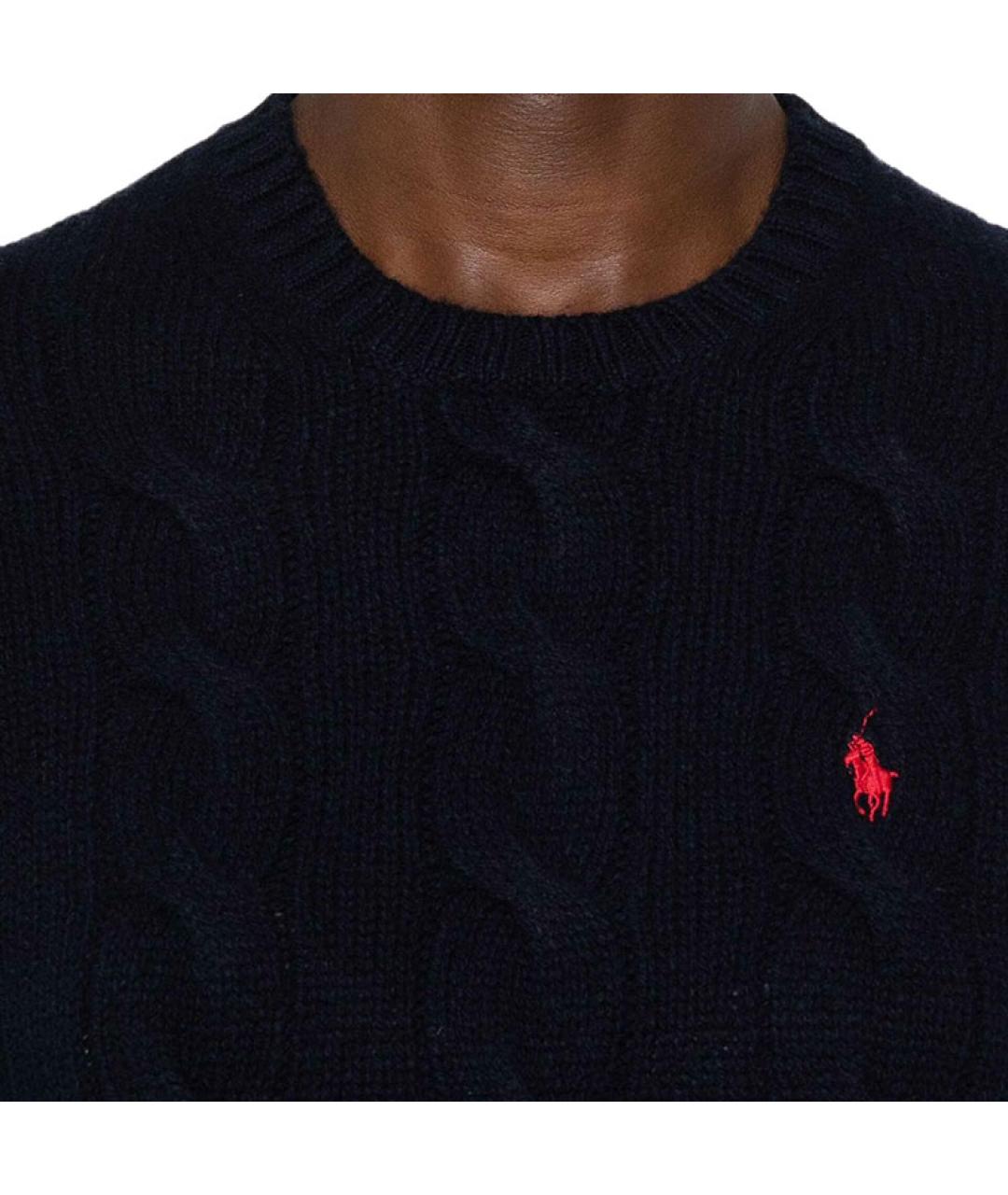 POLO RALPH LAUREN Темно-синий джемпер / свитер, фото 5