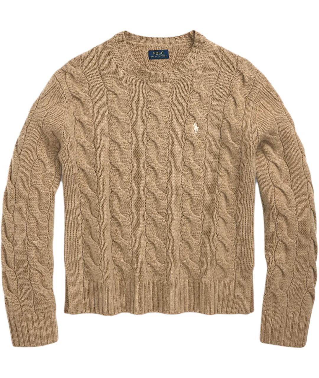 POLO RALPH LAUREN Бежевый джемпер / свитер, фото 1