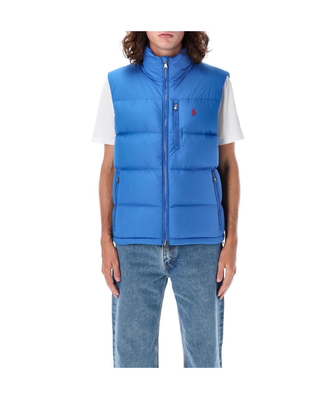 POLO RALPH LAUREN Синий жилет, фото 3