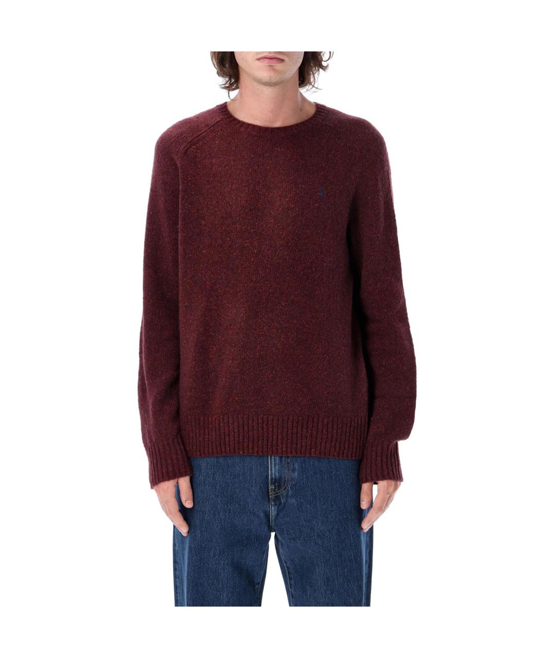POLO RALPH LAUREN Бордовый джемпер / свитер, фото 3