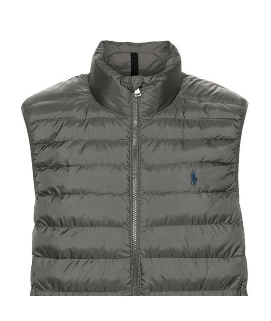 POLO RALPH LAUREN Серый жилет, фото 2