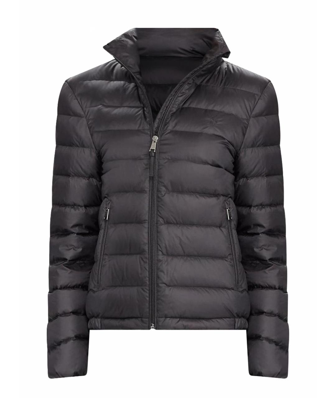 POLO RALPH LAUREN Черный пуховик, фото 1