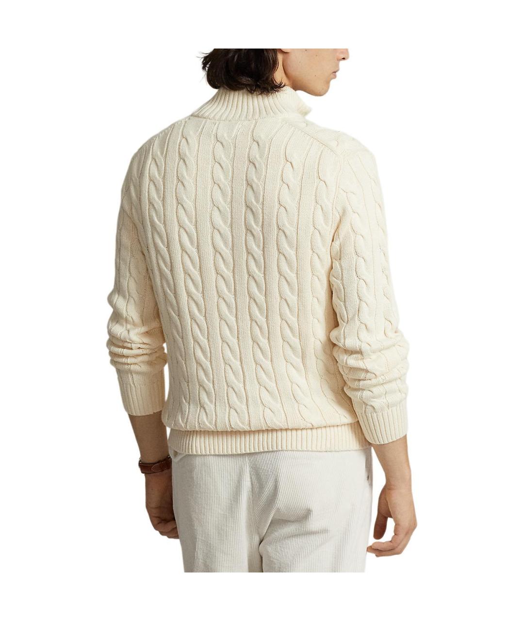 POLO RALPH LAUREN Белый джемпер / свитер, фото 5