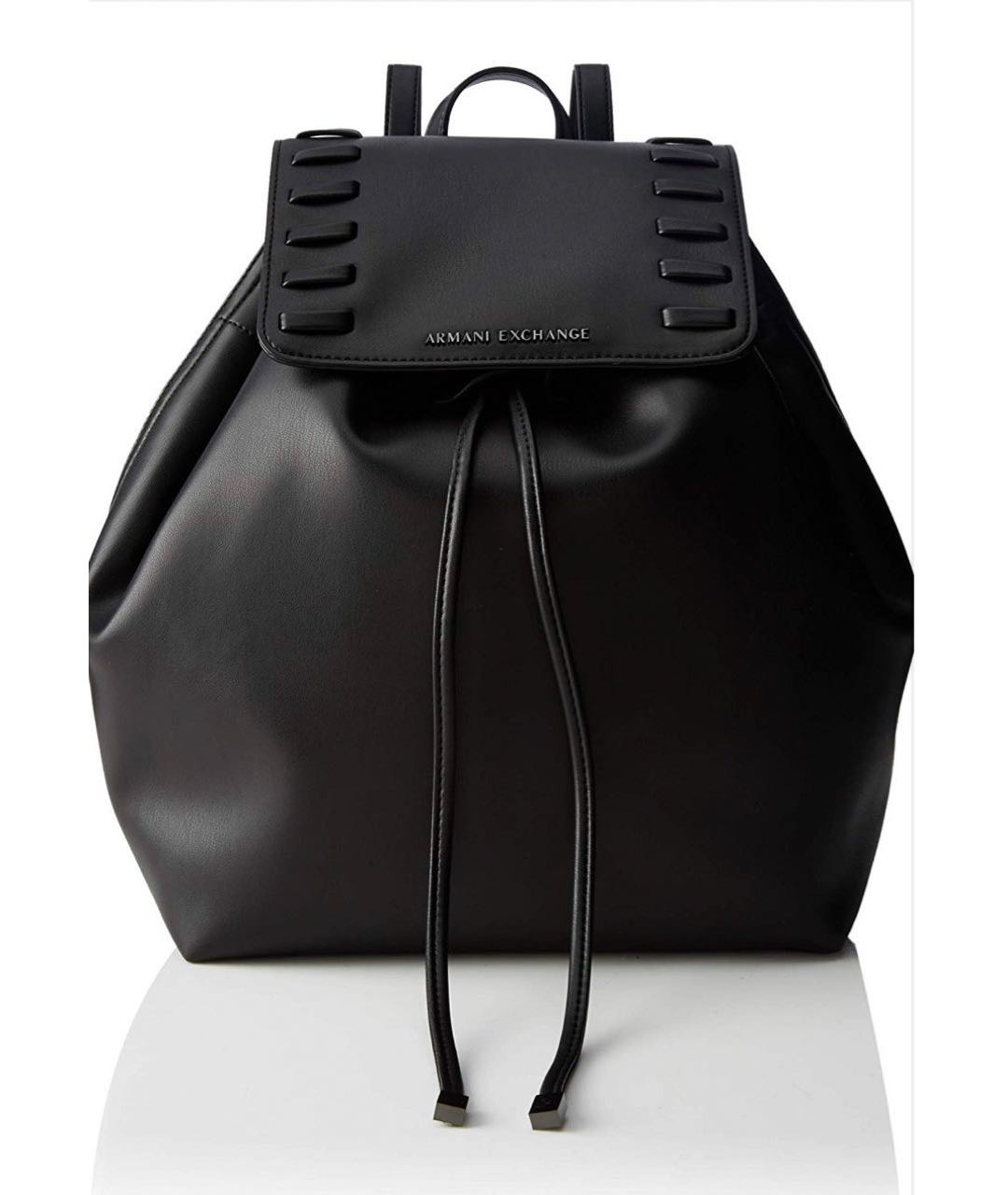 ARMANI EXCHANGE Черный рюкзак из искусственной кожи, фото 7