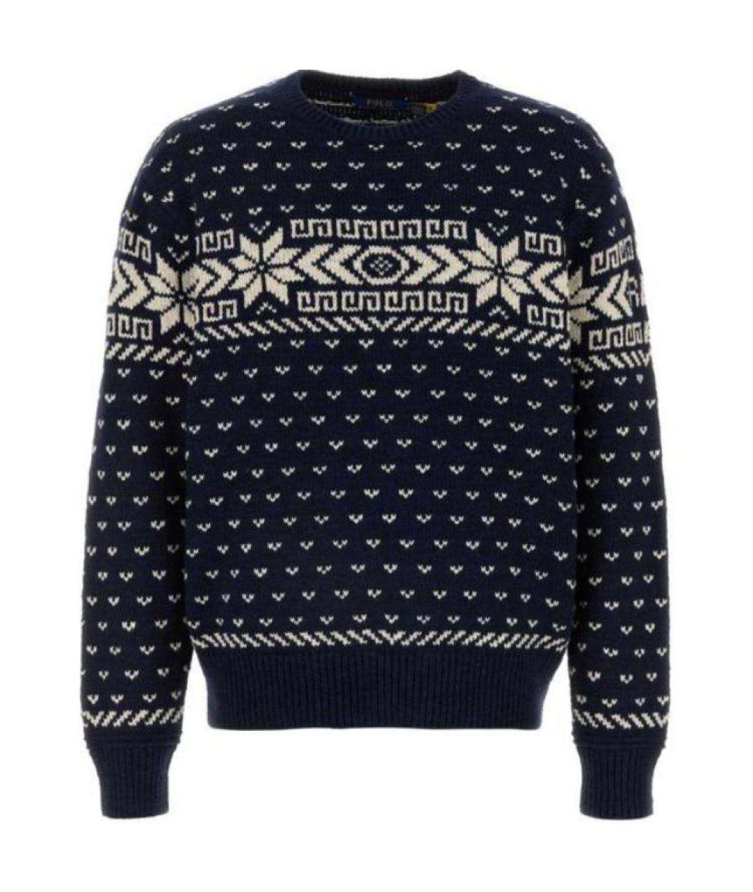 POLO RALPH LAUREN Синий джемпер / свитер, фото 1