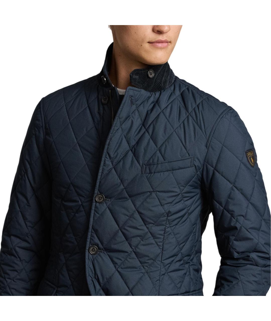 POLO RALPH LAUREN Синяя полиамидовая куртка, фото 4