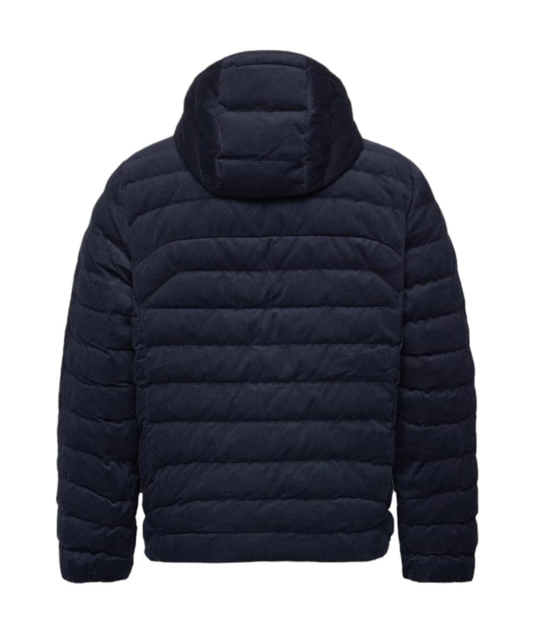 POLO RALPH LAUREN Синяя полиамидовая куртка, фото 2