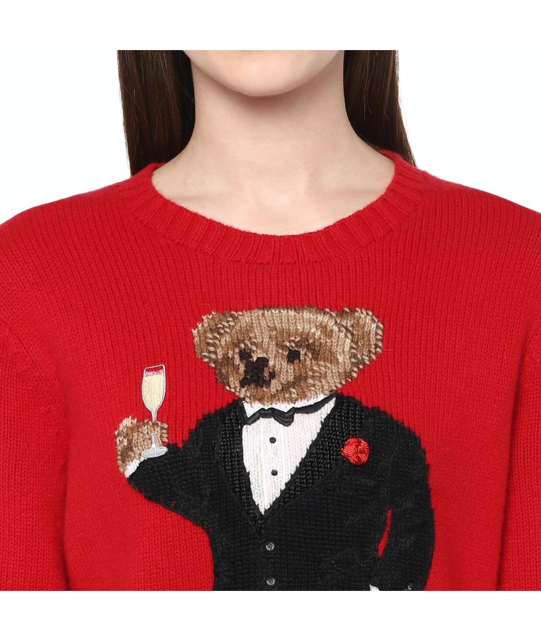 POLO RALPH LAUREN Красный джемпер / свитер, фото 4