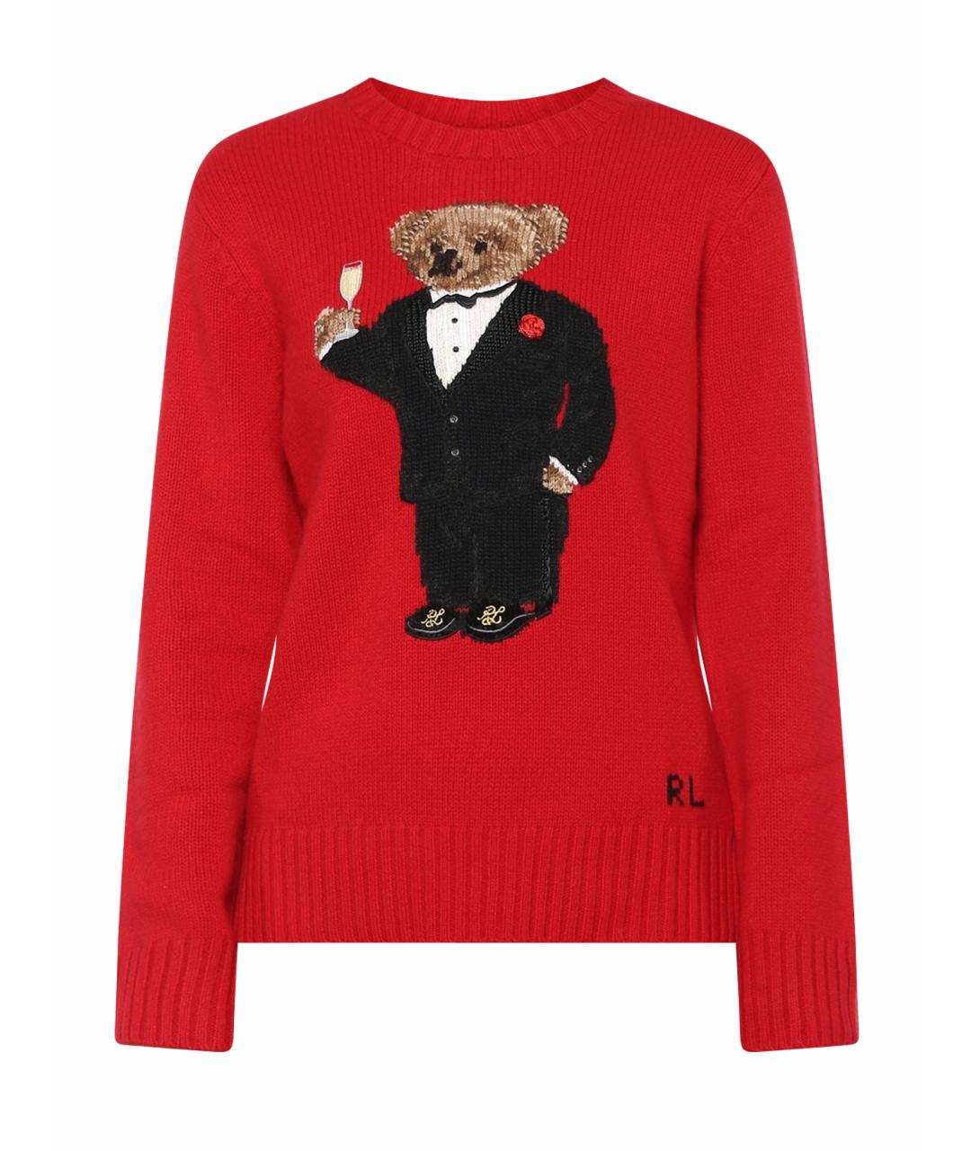 POLO RALPH LAUREN Красный джемпер / свитер, фото 1