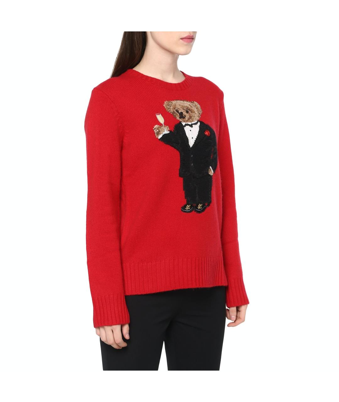 POLO RALPH LAUREN Красный джемпер / свитер, фото 3