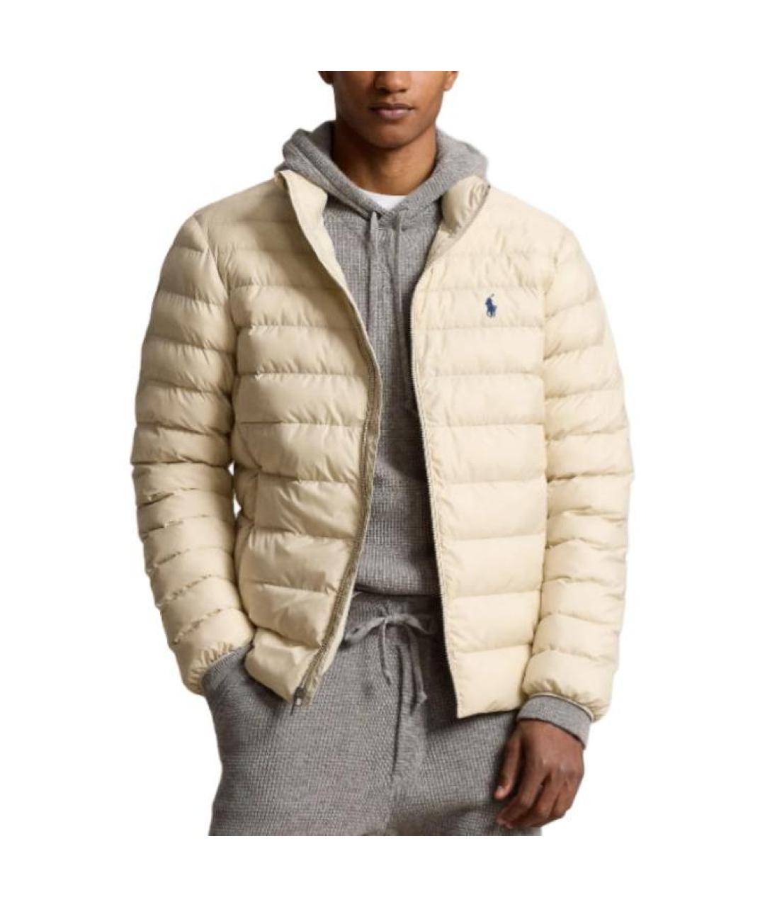 POLO RALPH LAUREN Бежевая куртка, фото 3