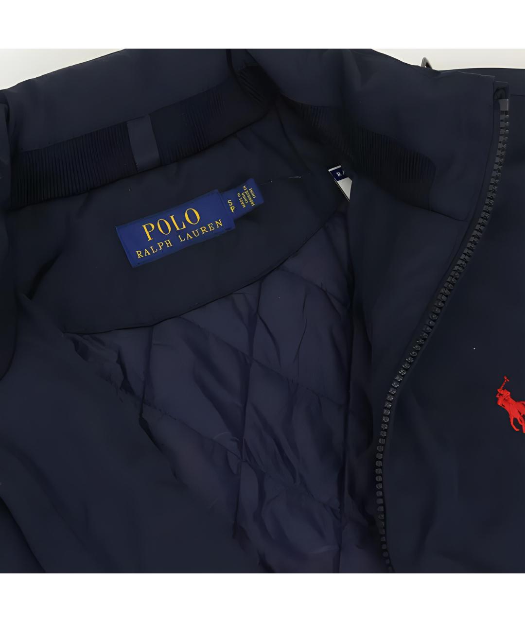 POLO RALPH LAUREN Синий пуховик, фото 4