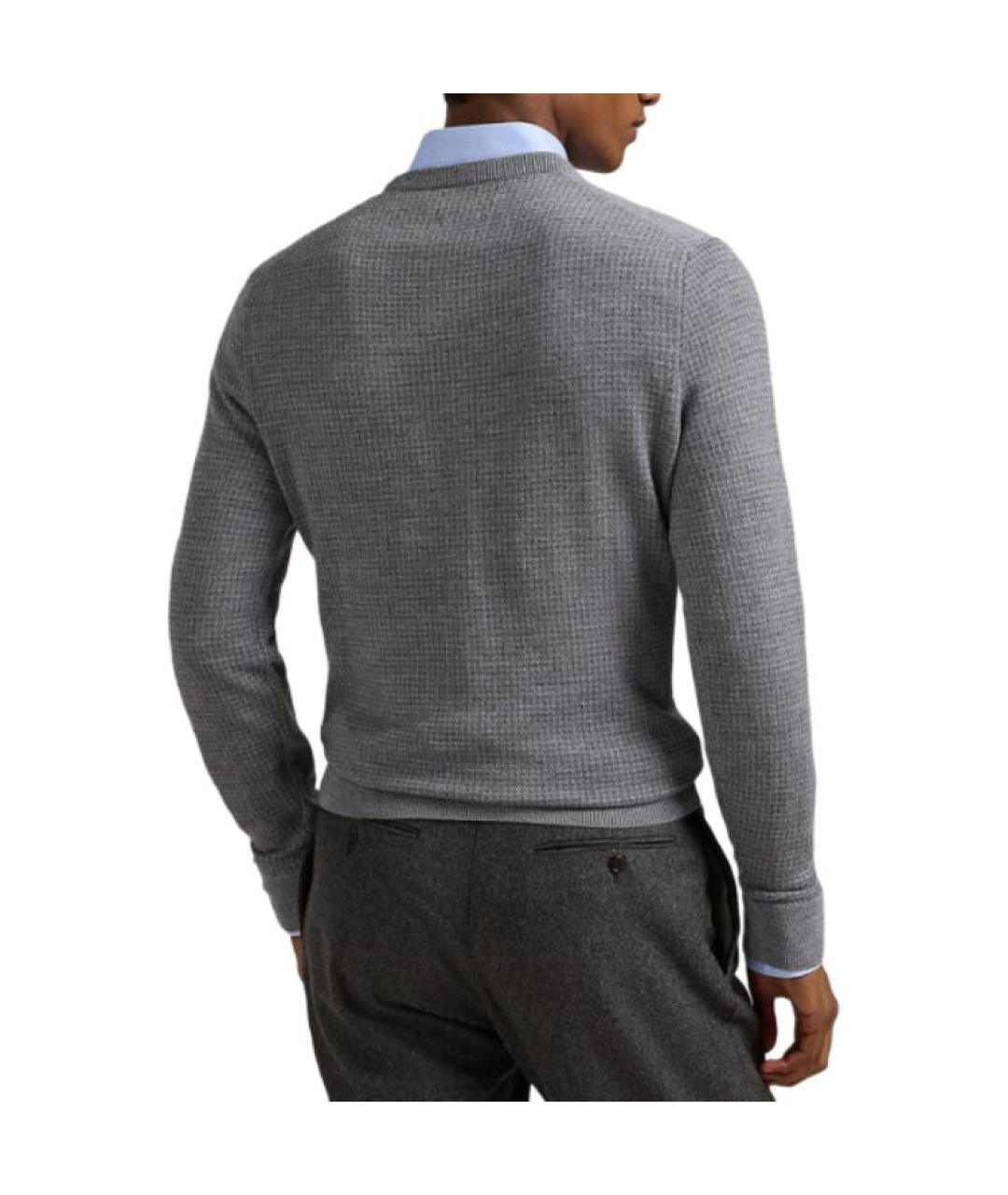 POLO RALPH LAUREN Серый джемпер / свитер, фото 4