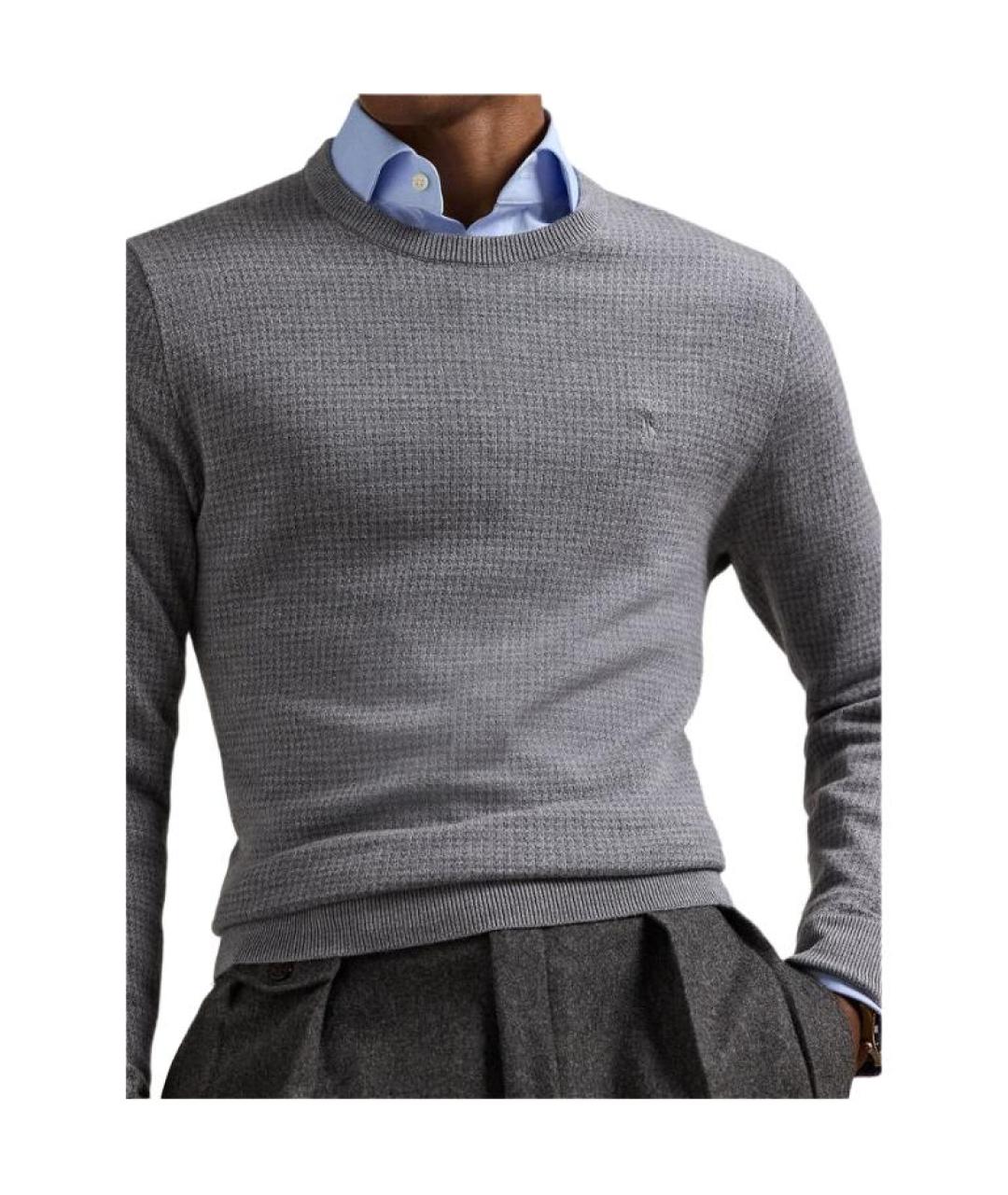 POLO RALPH LAUREN Серый джемпер / свитер, фото 5