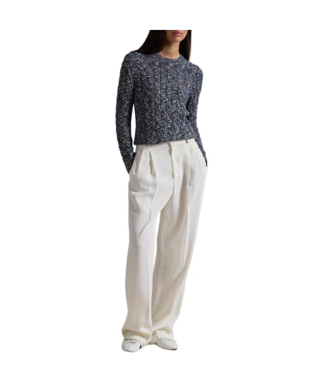 POLO RALPH LAUREN Синий джемпер / свитер, фото 2