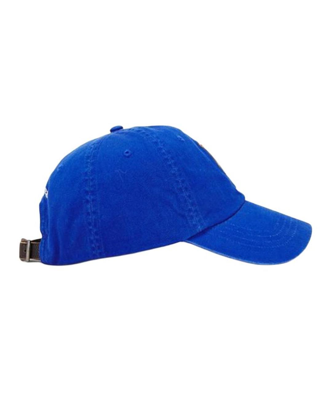 POLO RALPH LAUREN Синяя хлопковая кепка, фото 3