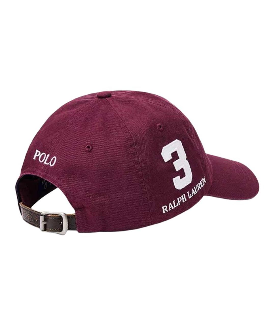 POLO RALPH LAUREN Красная кепка, фото 2