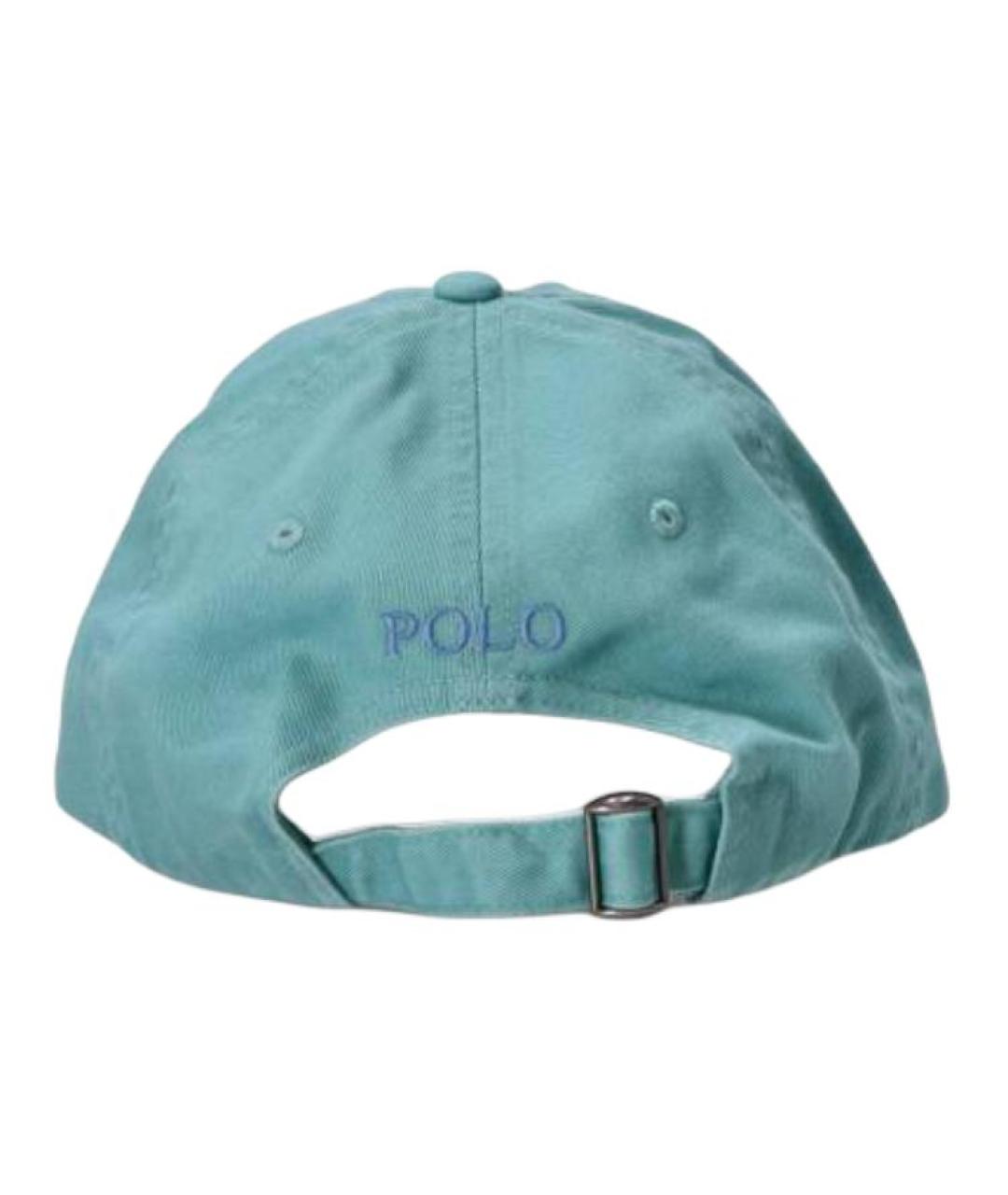 POLO RALPH LAUREN Голубая кепка/бейсболка, фото 3