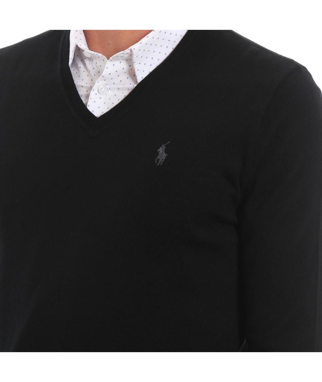 POLO RALPH LAUREN Черный джемпер / свитер, фото 3