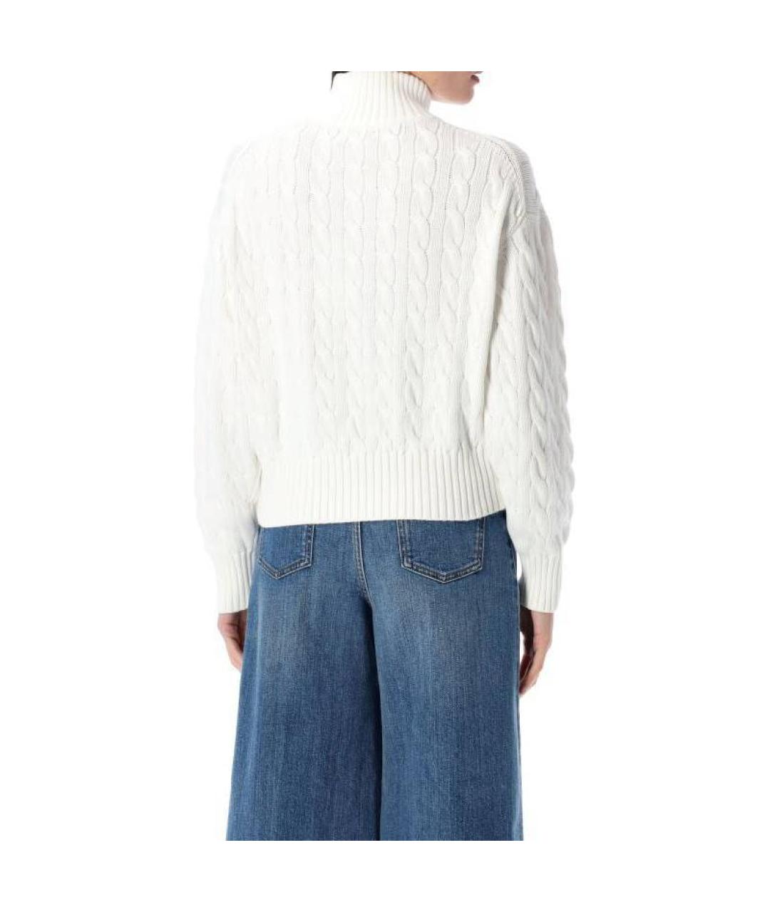 POLO RALPH LAUREN Белый джемпер / свитер, фото 4