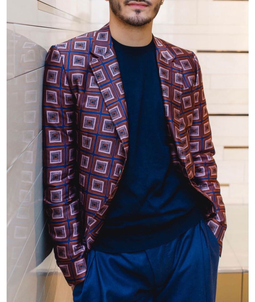 BALLY Бордовый шелковый пиджак, фото 6