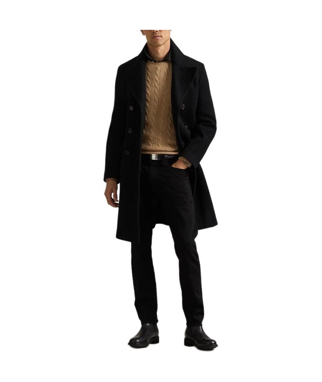 POLO RALPH LAUREN Коричневый джемпер / свитер, фото 4