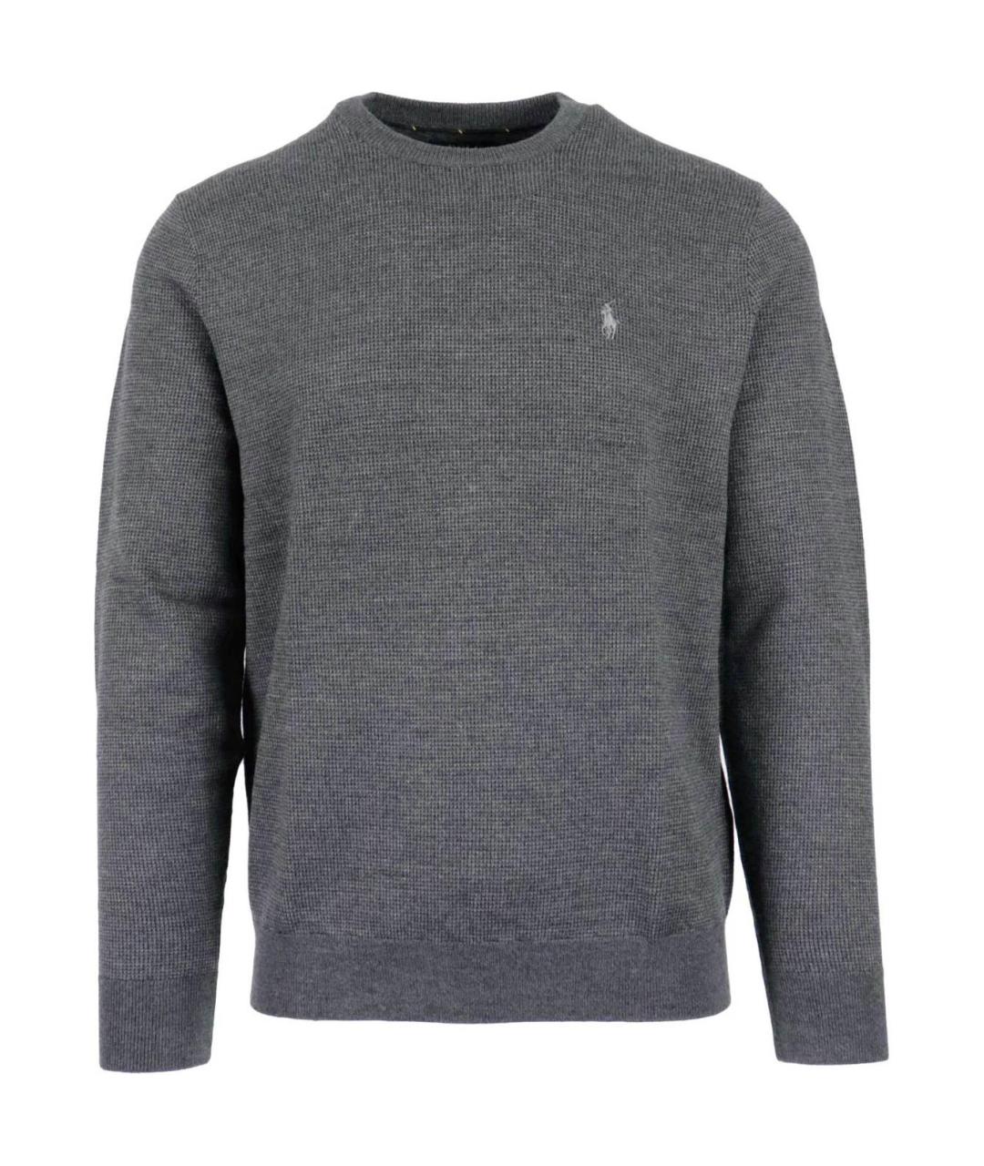 POLO RALPH LAUREN Серый джемпер / свитер, фото 1