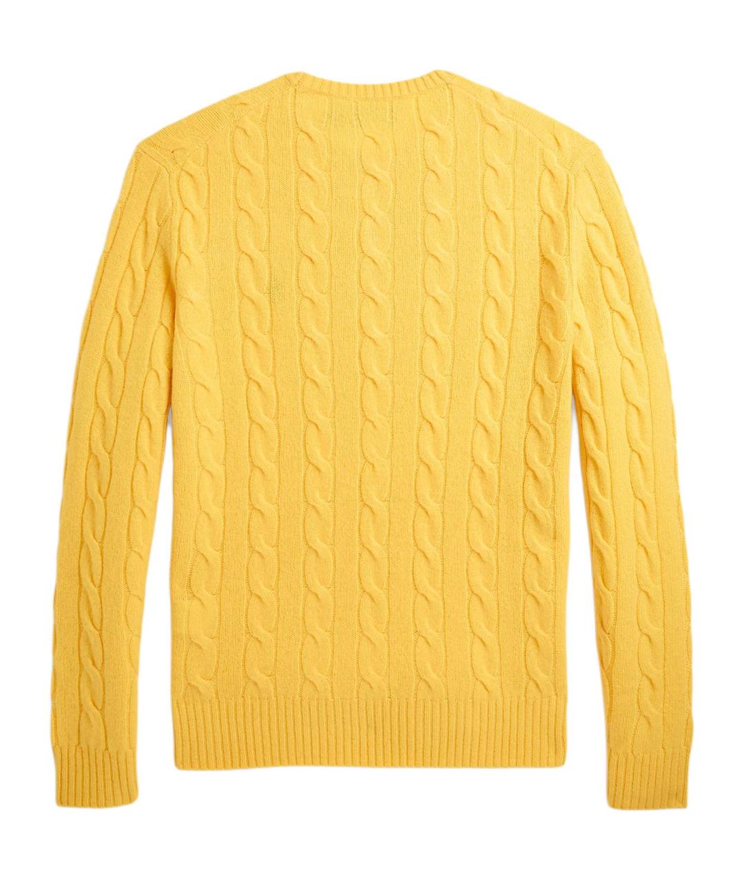 POLO RALPH LAUREN Желтый джемпер / свитер, фото 2