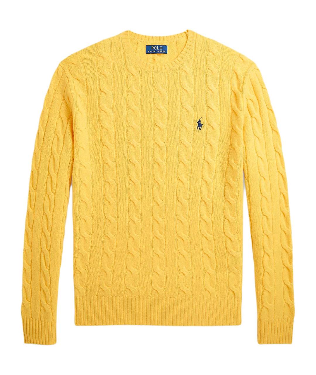 POLO RALPH LAUREN Желтый джемпер / свитер, фото 1