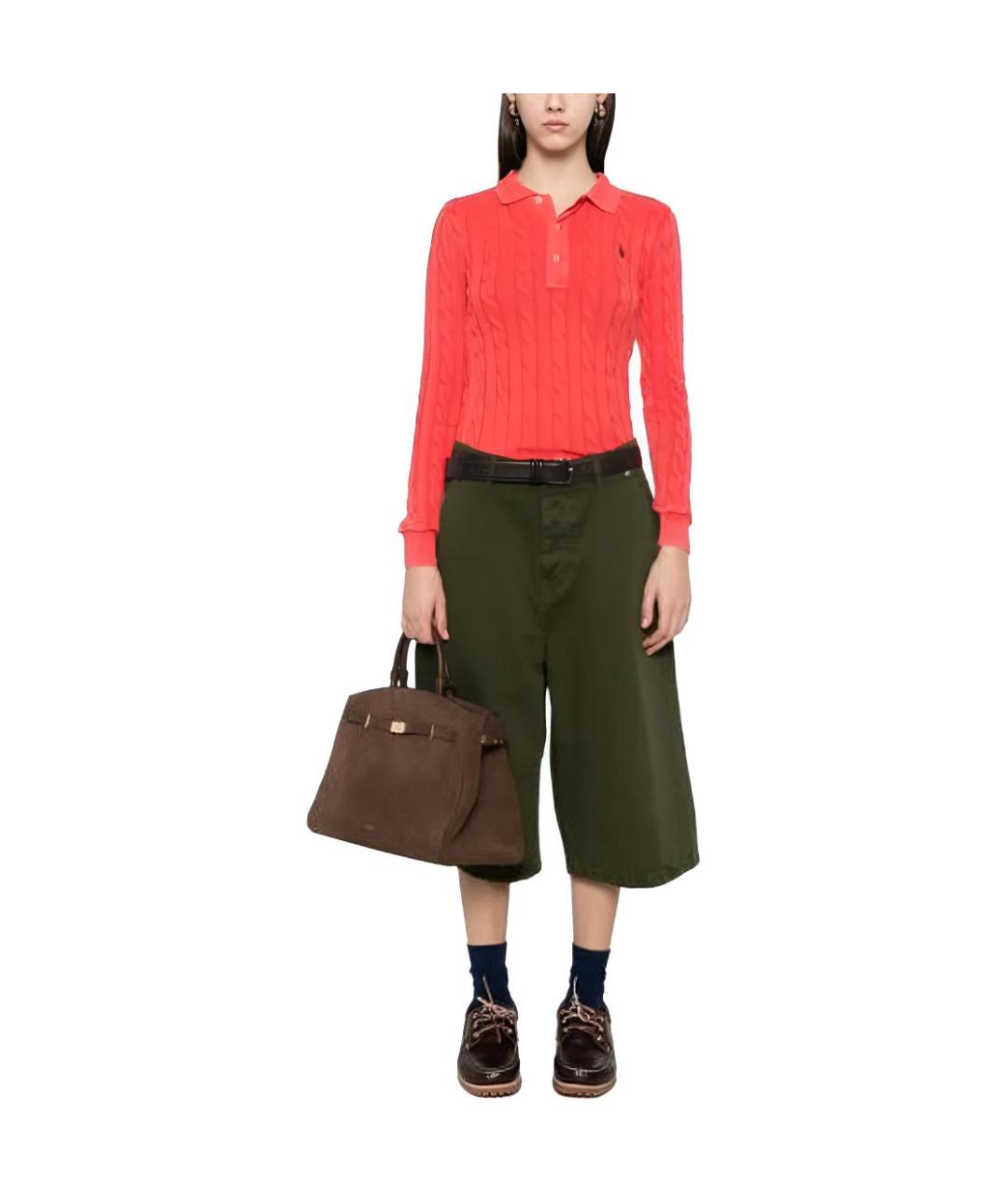 POLO RALPH LAUREN Красный джемпер / свитер, фото 2