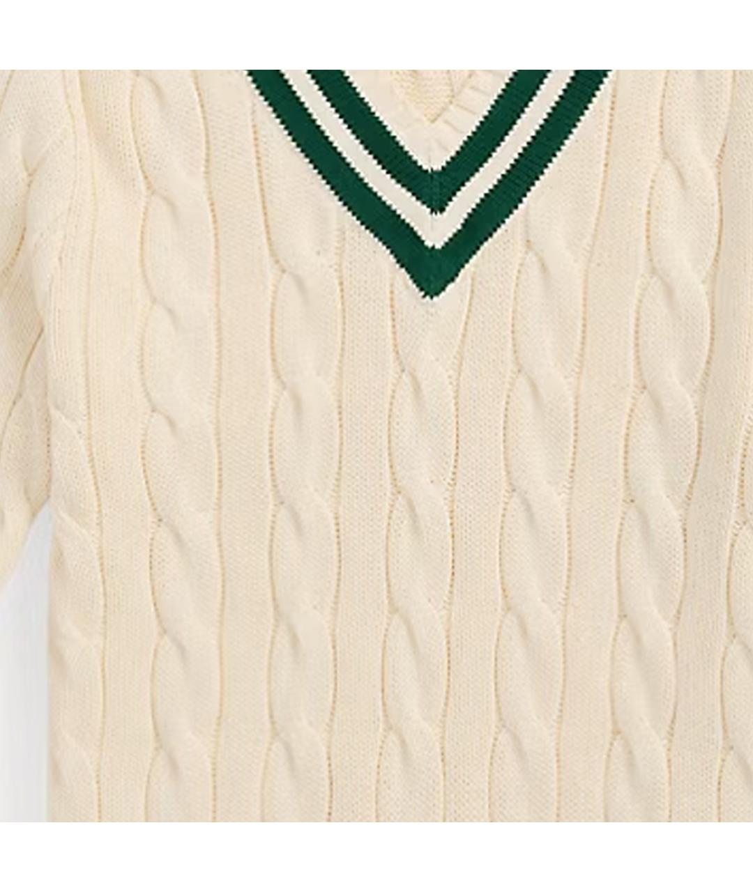 POLO RALPH LAUREN Бежевый джемпер / свитер, фото 2