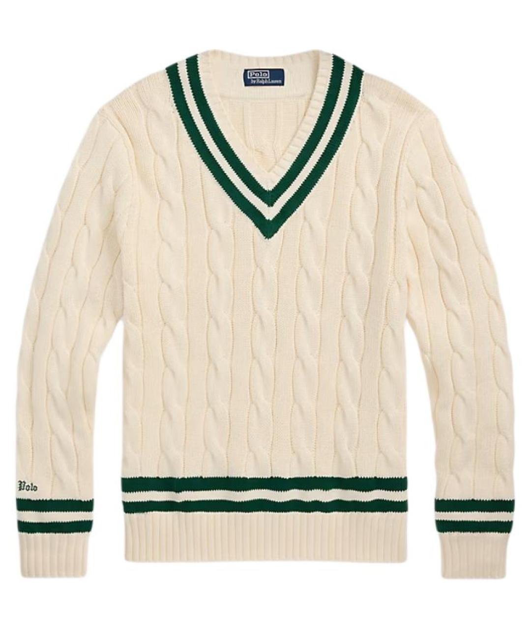 POLO RALPH LAUREN Бежевый джемпер / свитер, фото 1