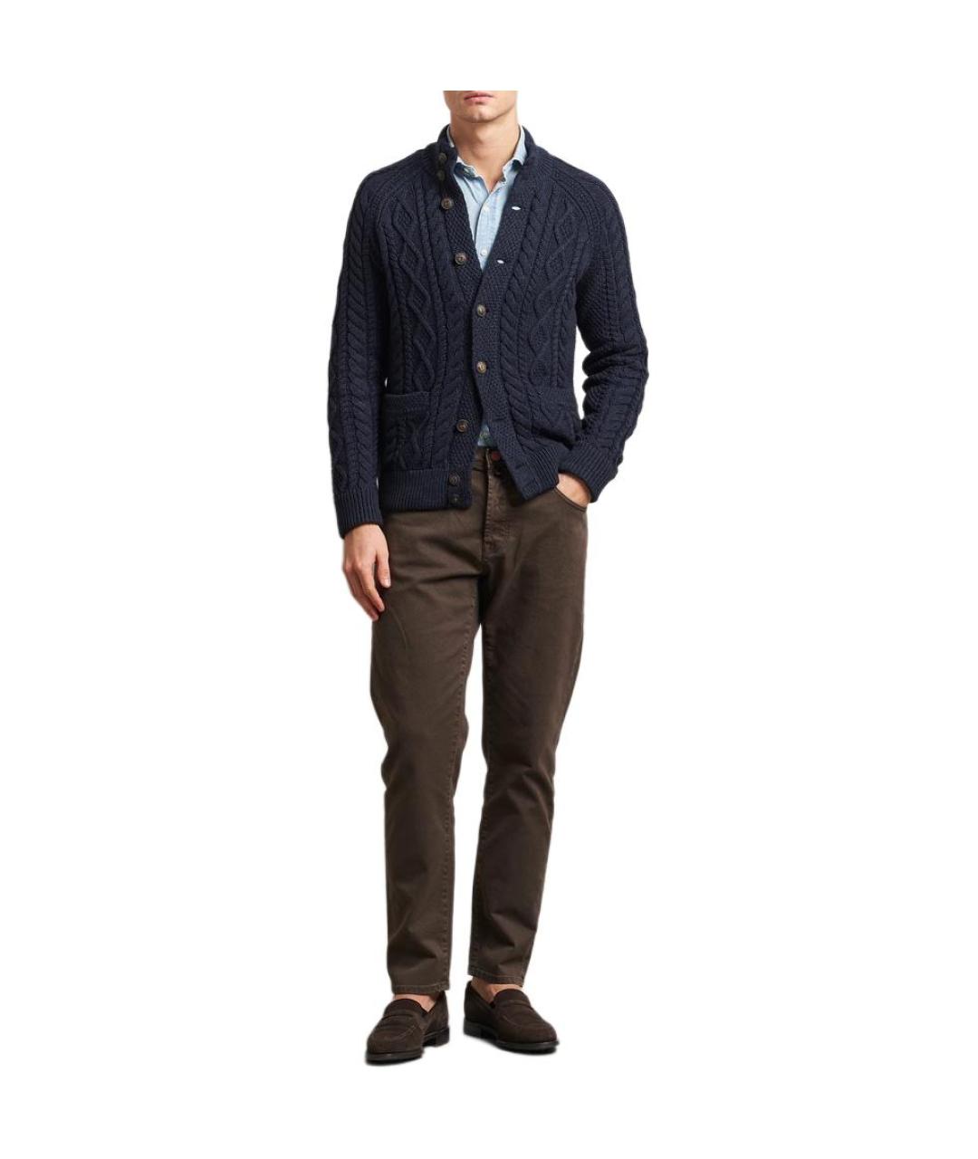 POLO RALPH LAUREN Темно-синий кардиган, фото 2