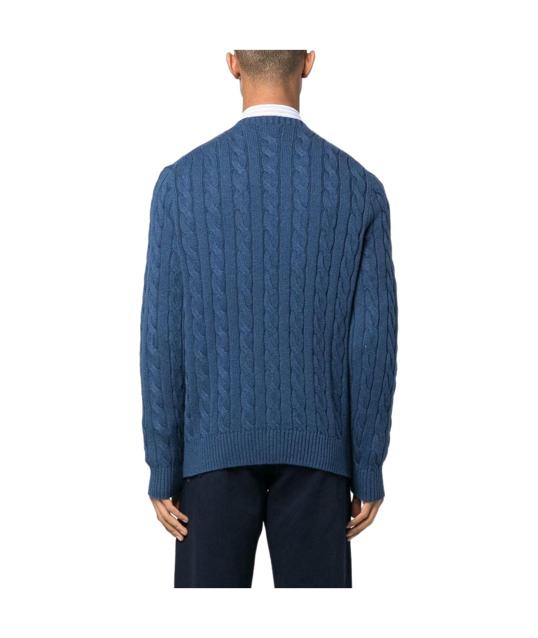 POLO RALPH LAUREN Синий джемпер / свитер, фото 3