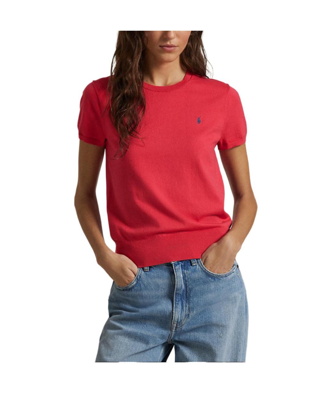 POLO RALPH LAUREN Красный джемпер / свитер, фото 4