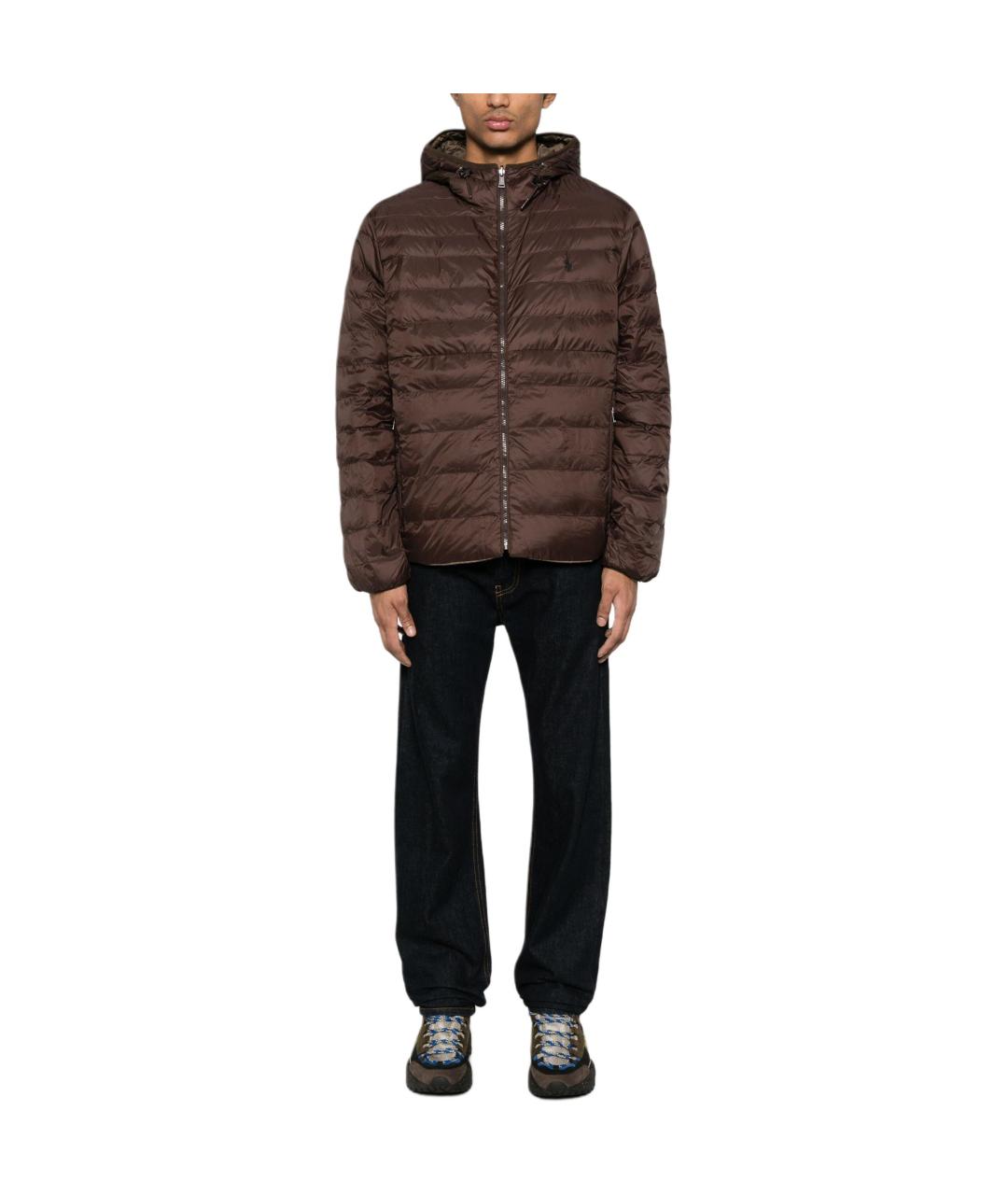 POLO RALPH LAUREN Коричневая куртка, фото 2