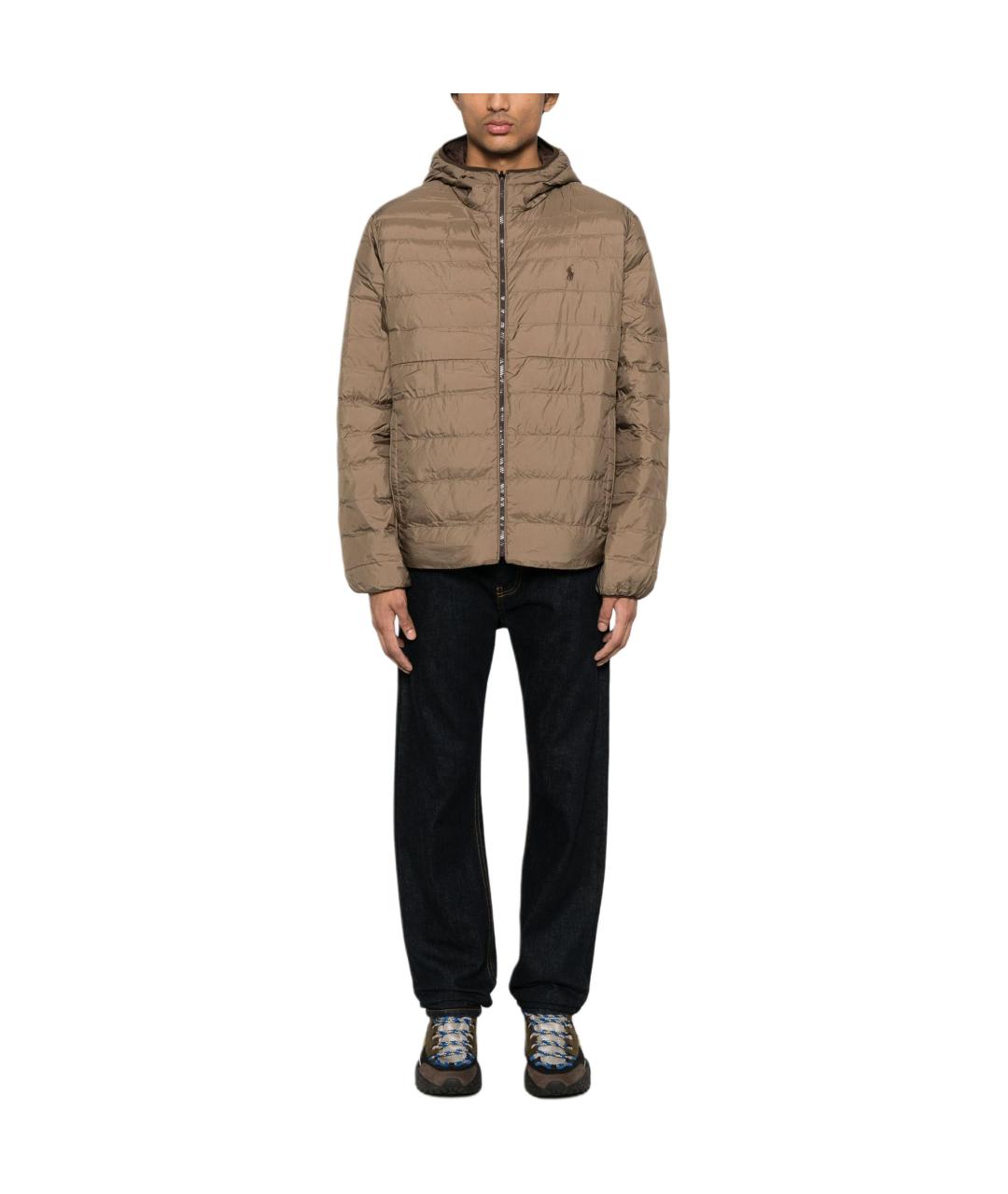 POLO RALPH LAUREN Коричневая куртка, фото 3