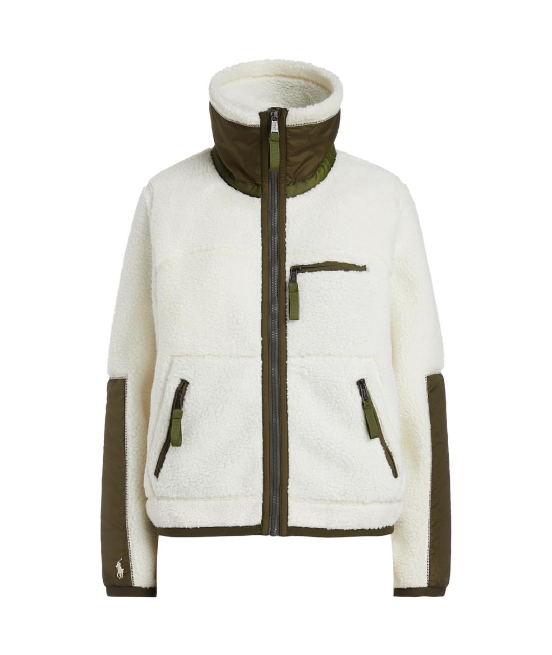 POLO RALPH LAUREN Белая полиэстеровая куртка, фото 1