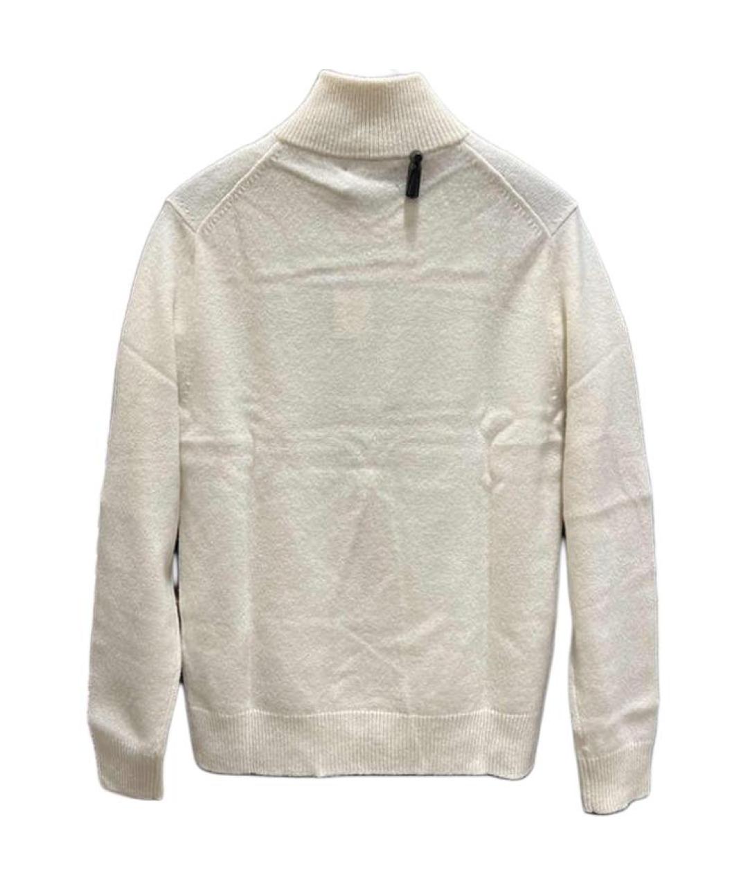 POLO RALPH LAUREN Белый шерстяной джемпер / свитер, фото 2