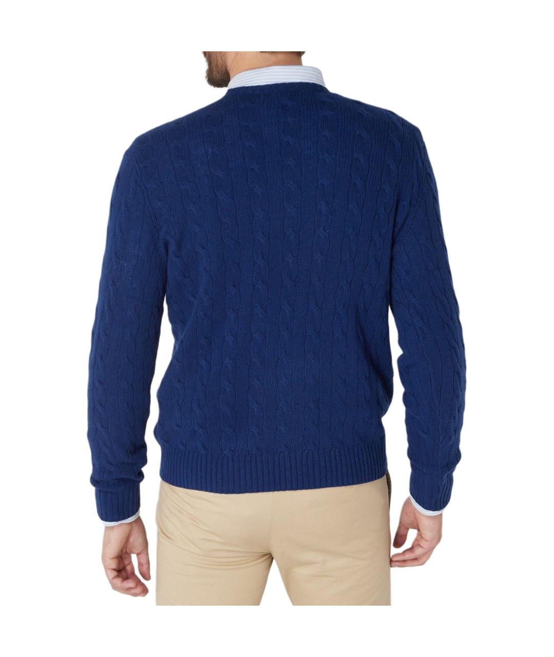 POLO RALPH LAUREN Синий джемпер / свитер, фото 3
