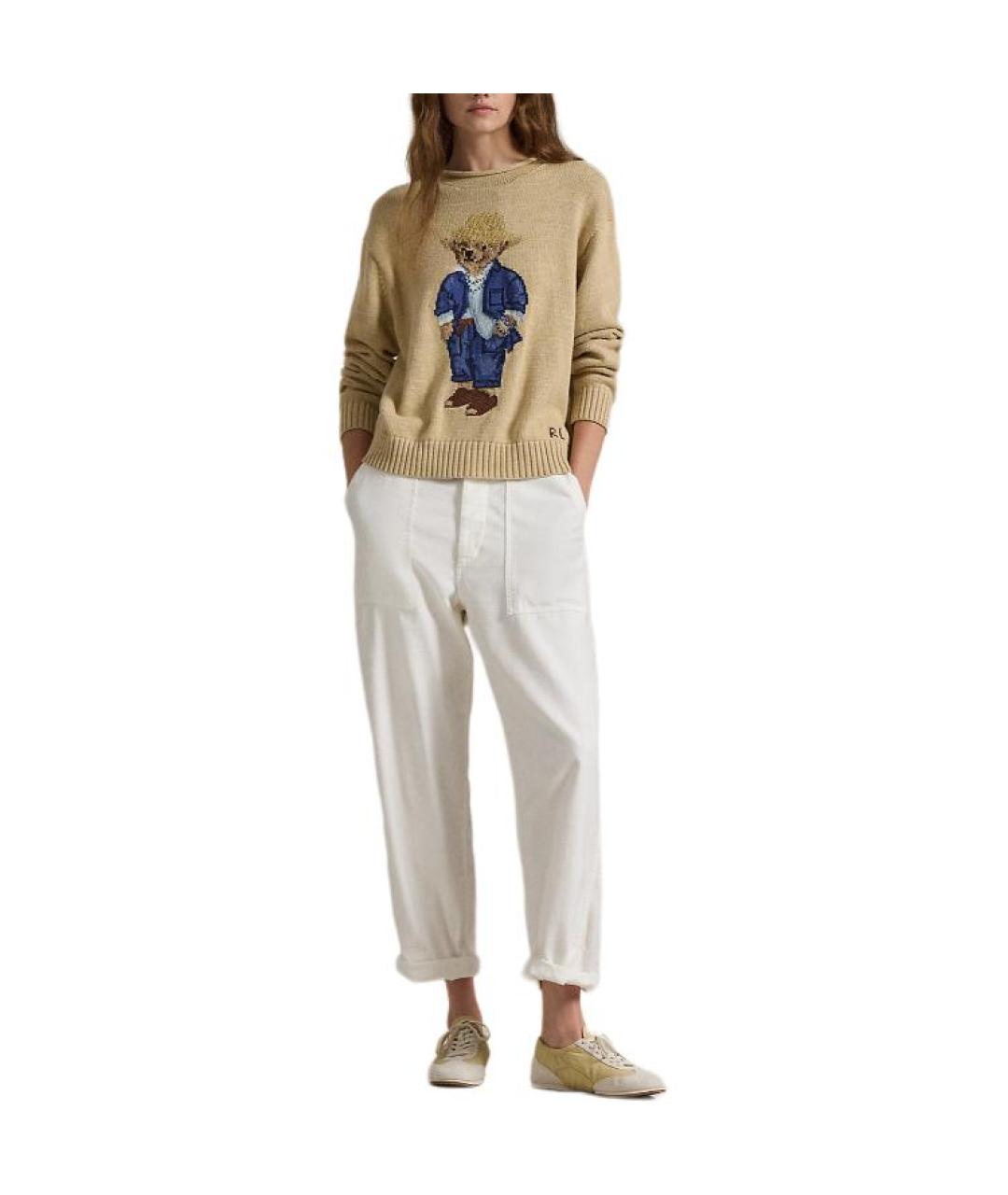 POLO RALPH LAUREN Хаки джемпер / свитер, фото 2