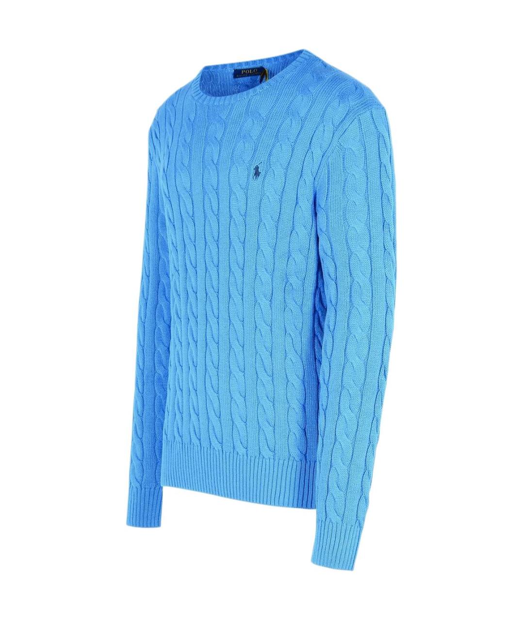 POLO RALPH LAUREN Голубой джемпер / свитер, фото 3