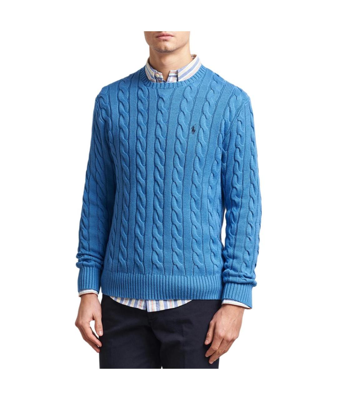 POLO RALPH LAUREN Голубой джемпер / свитер, фото 6