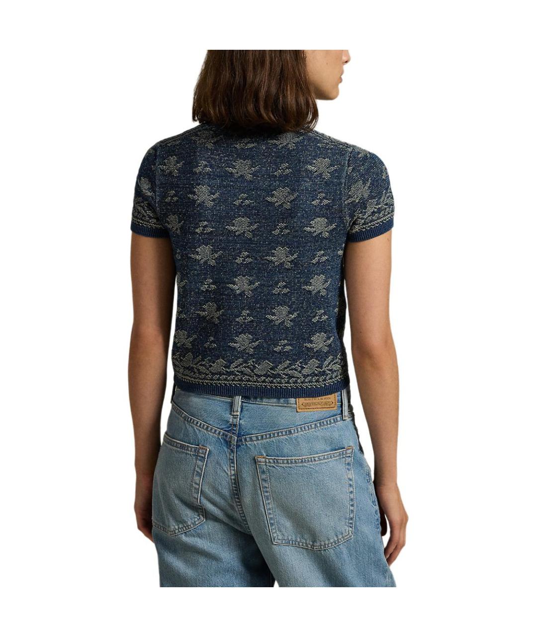 POLO RALPH LAUREN Темно-синий джемпер / свитер, фото 4