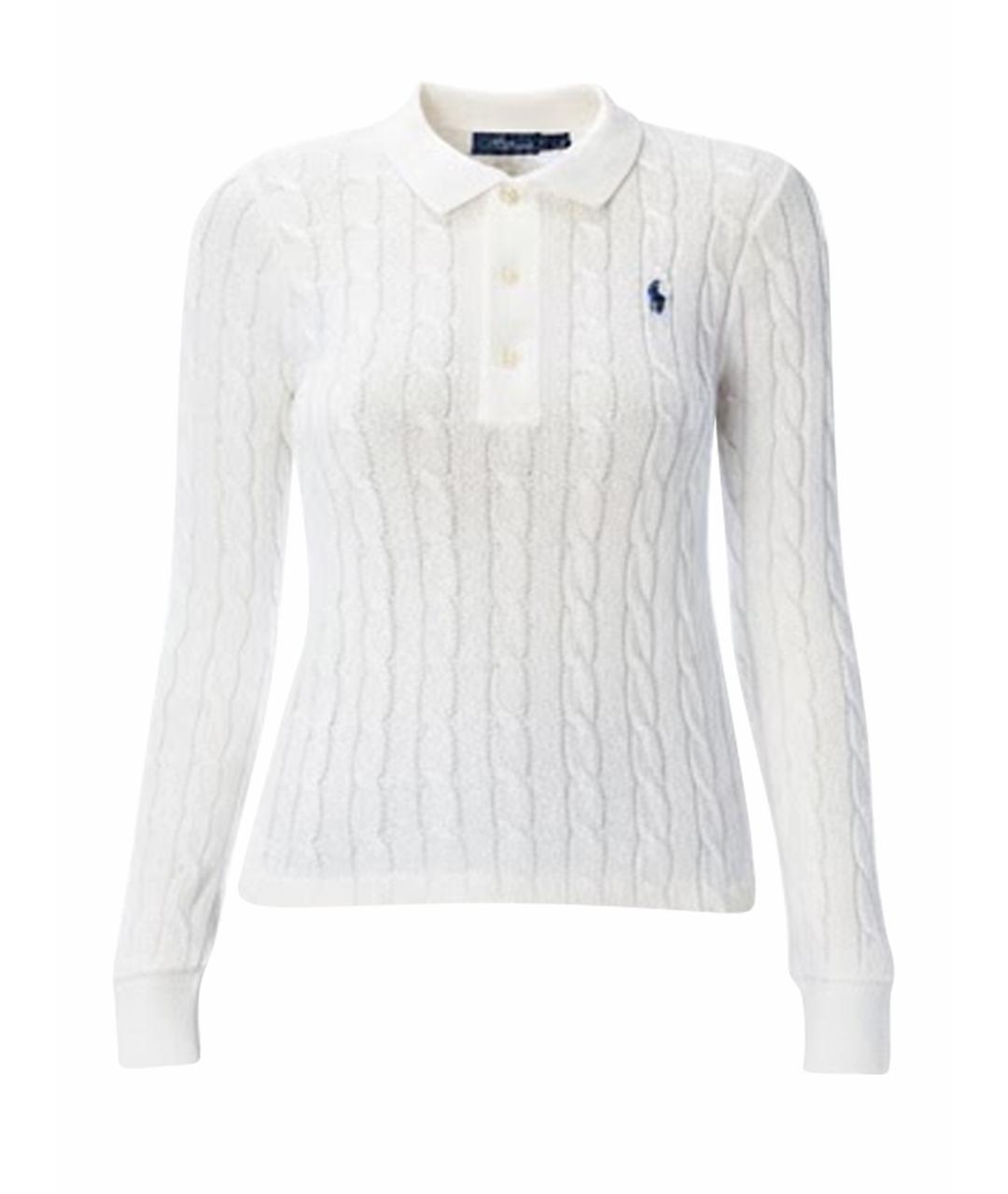POLO RALPH LAUREN Белый джемпер / свитер, фото 3