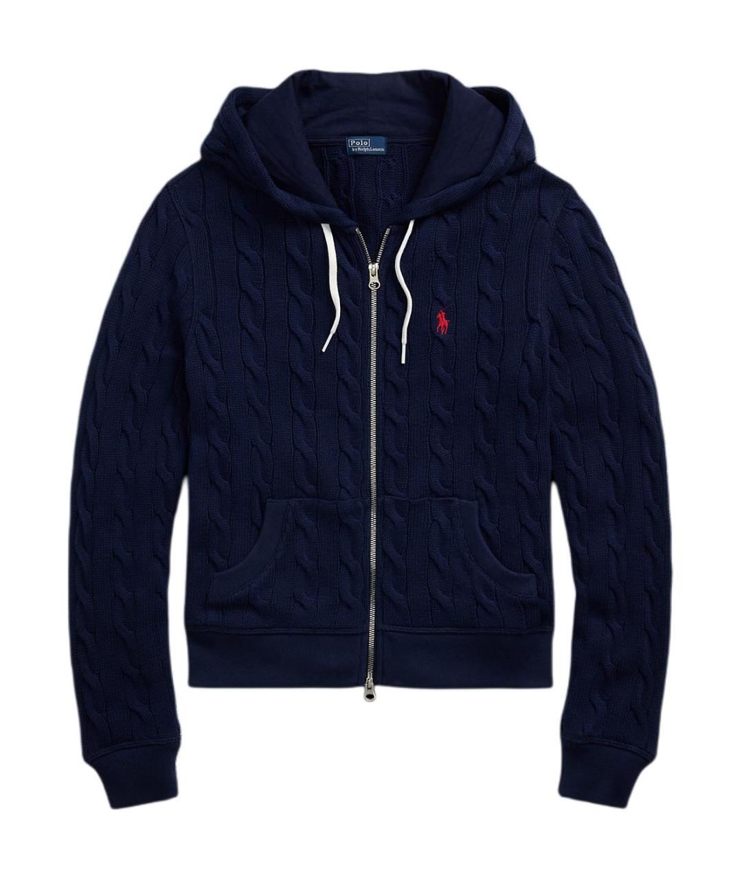 POLO RALPH LAUREN Синий шерстяной джемпер / свитер, фото 1