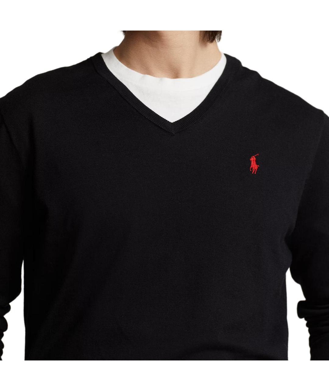 POLO RALPH LAUREN Черный джемпер / свитер, фото 5