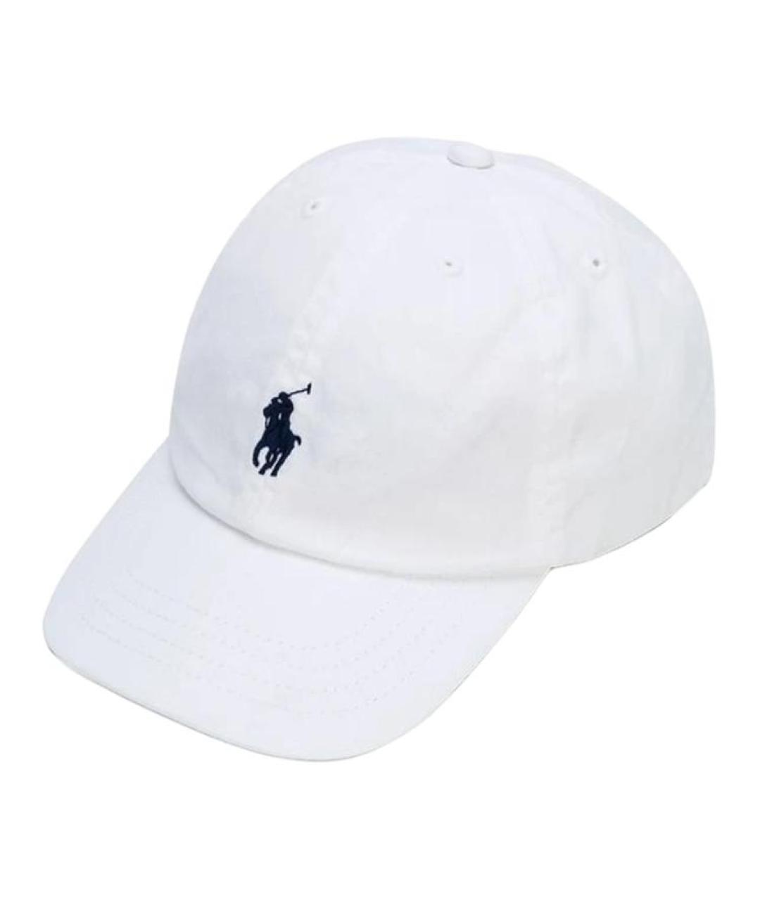 POLO RALPH LAUREN Белая хлопковая кепка, фото 3