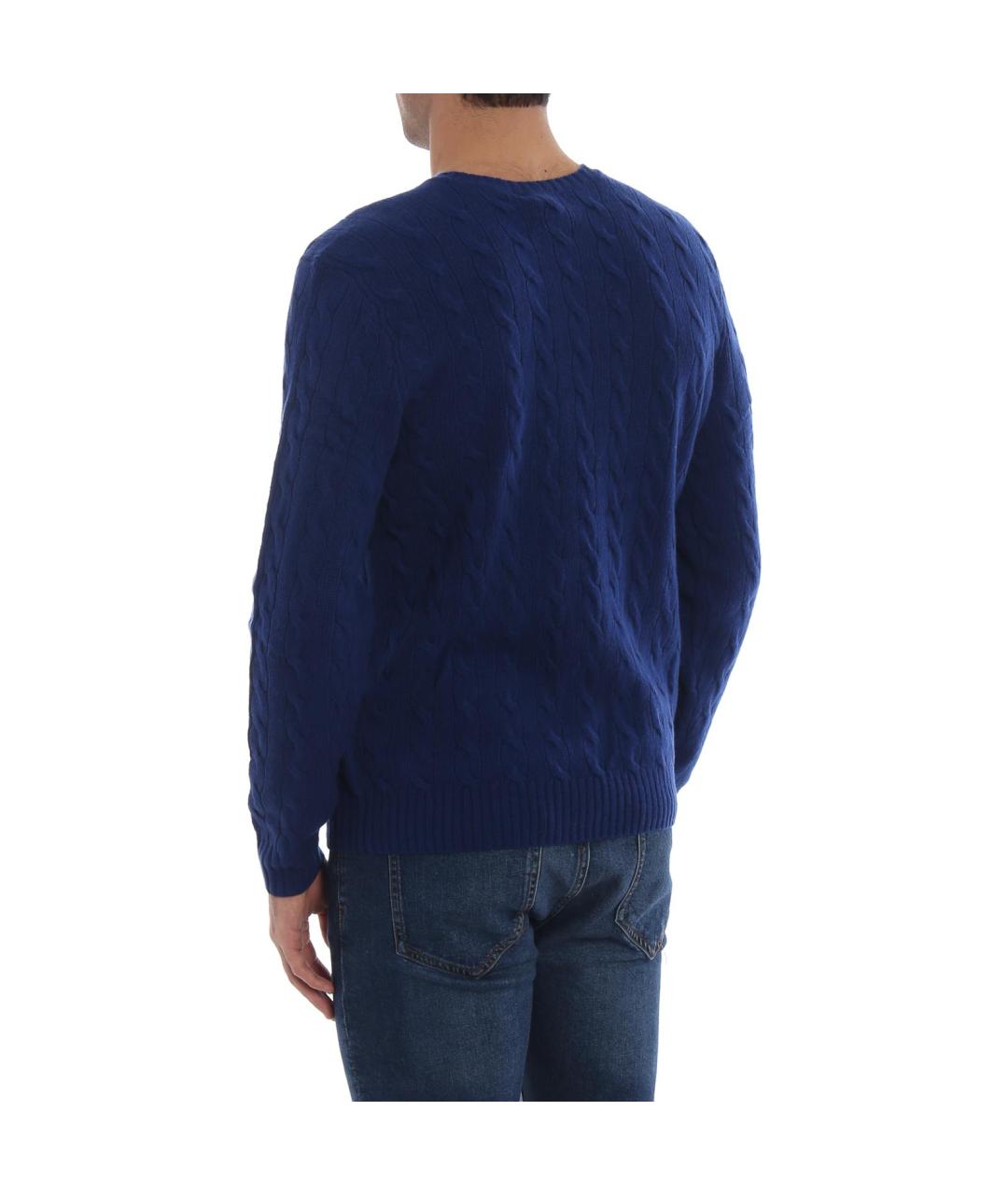 POLO RALPH LAUREN Темно-синий джемпер / свитер, фото 3